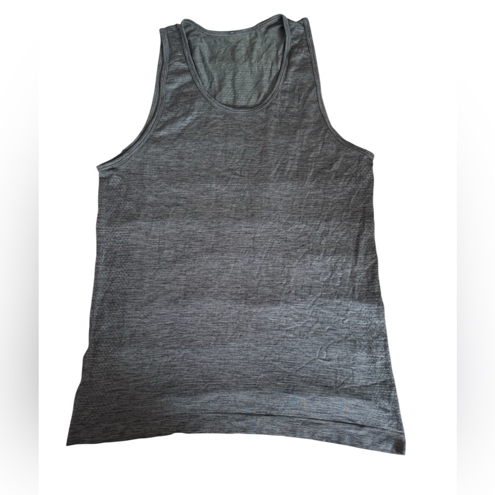 Lululemon Athletica Men Charcoal Tank Top M